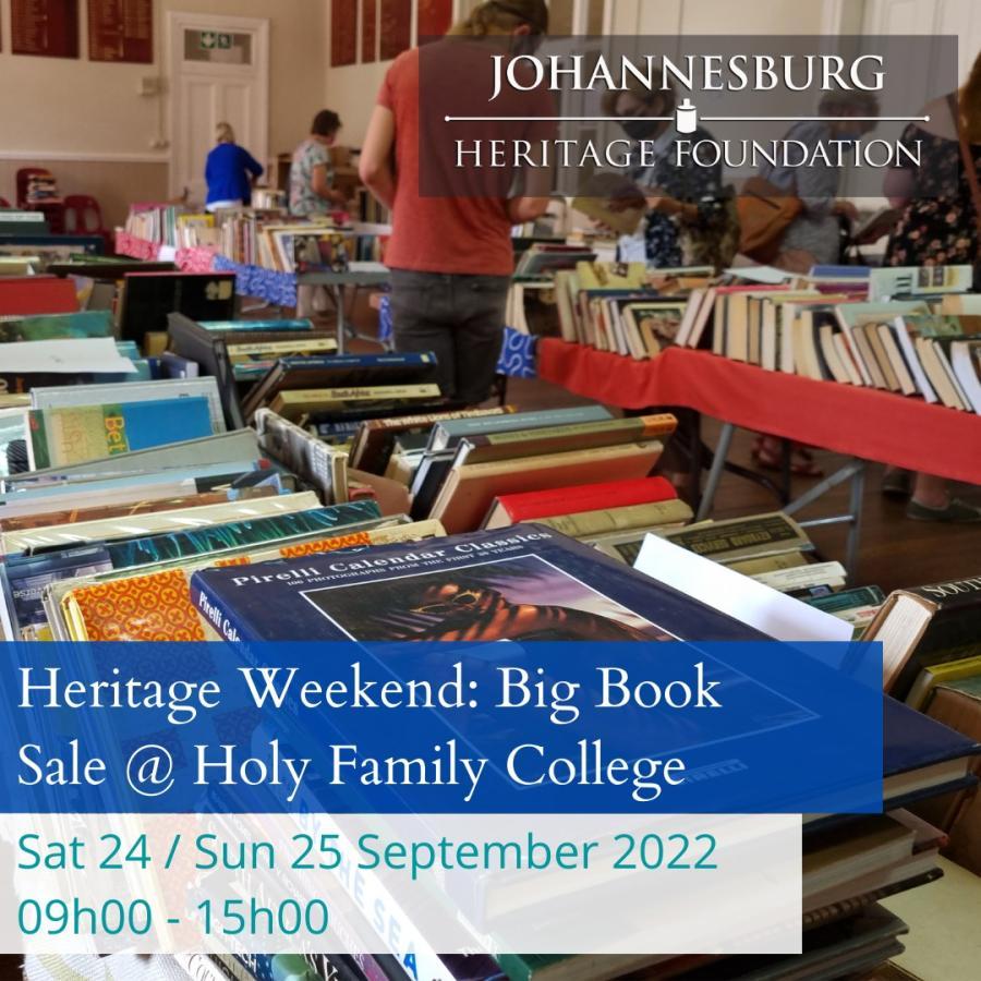 Heritage Weekend Big Book Sale 2022 The Heritage Portal